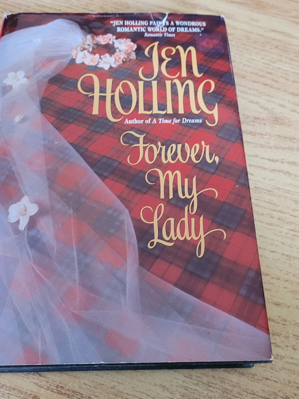 Forever, My Lady Plaid Bedding Cover - By Jen Holling